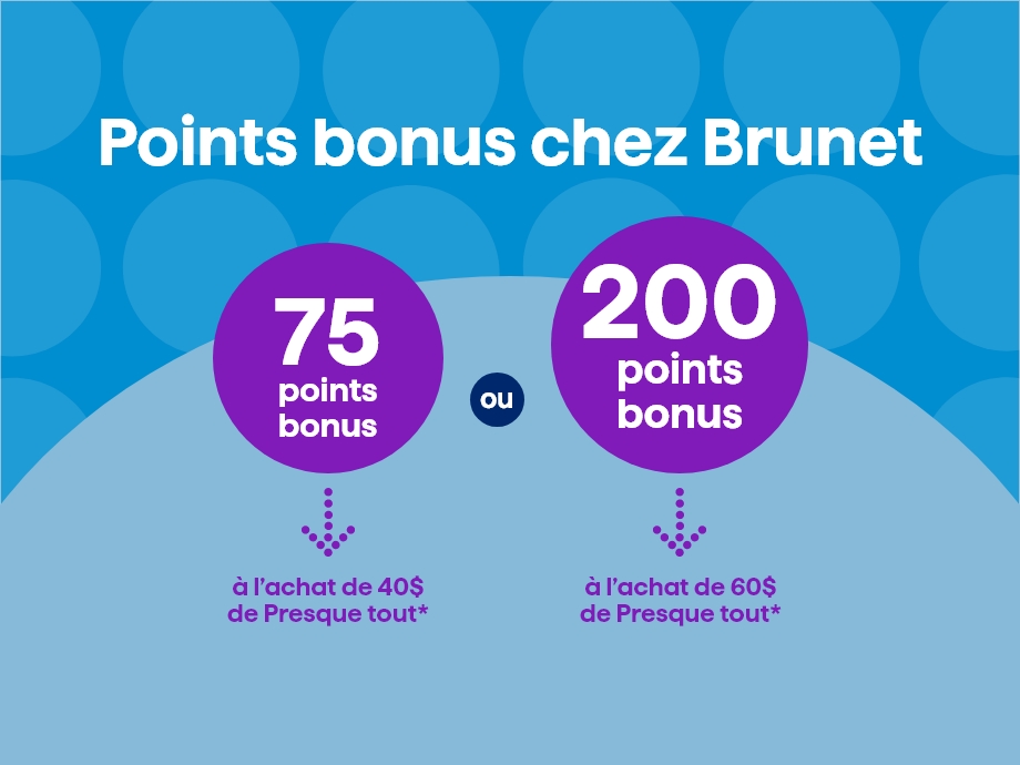 ponts bonus Brunet