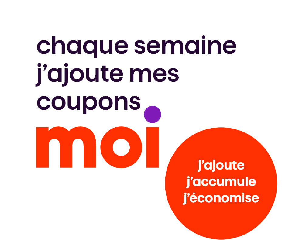 chaque semaine j'atoute mes coupons moi