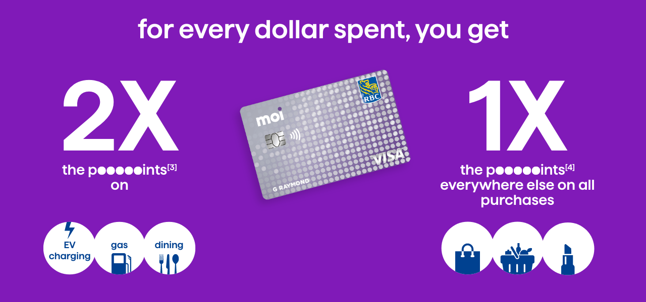 2 cards visa moi and moi