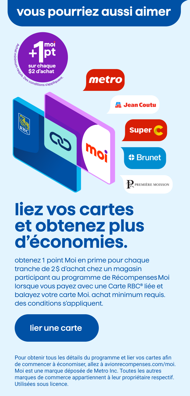 liez vos cartes et obtenez plus d’économies.